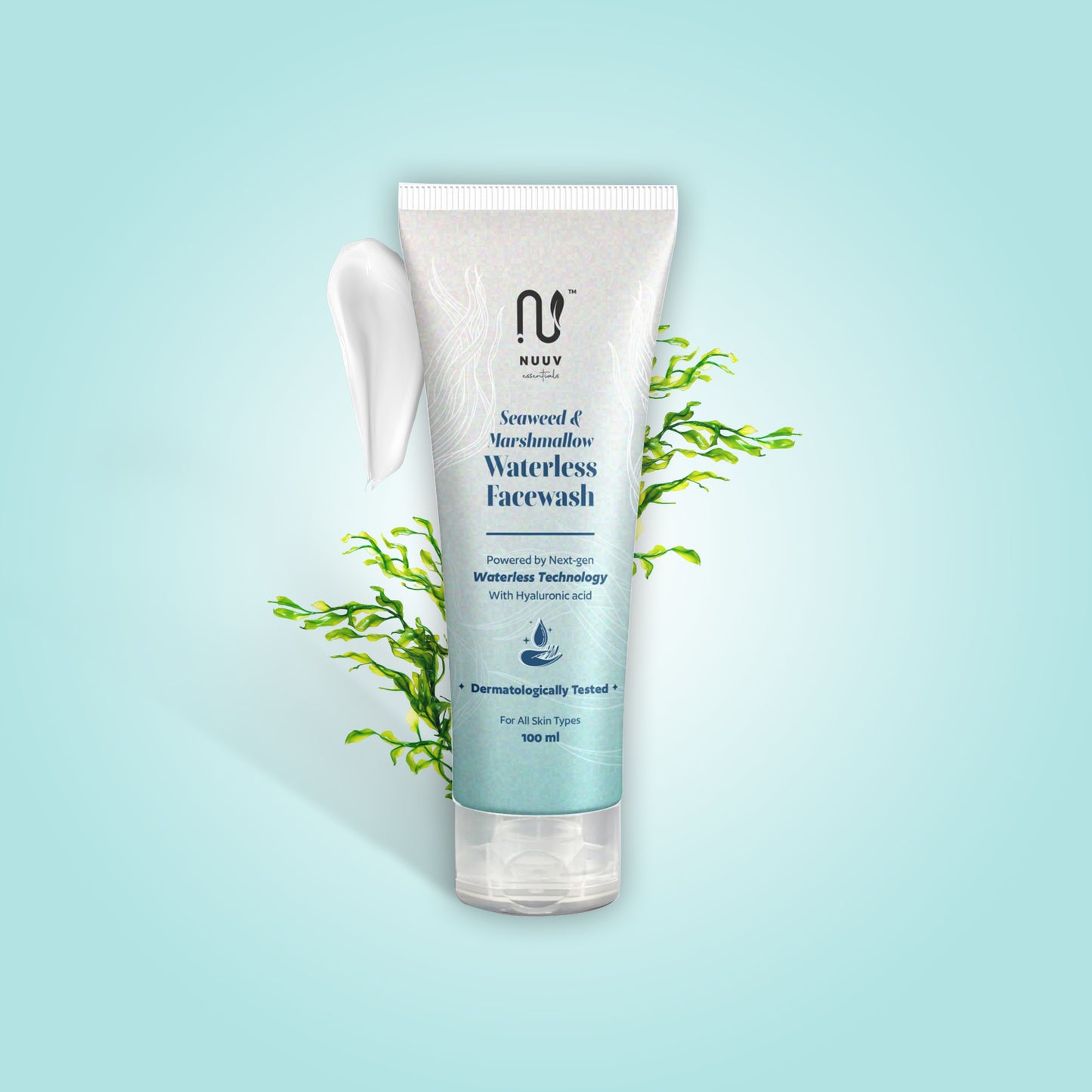 buy seaweed and marshmallow waterless face wash