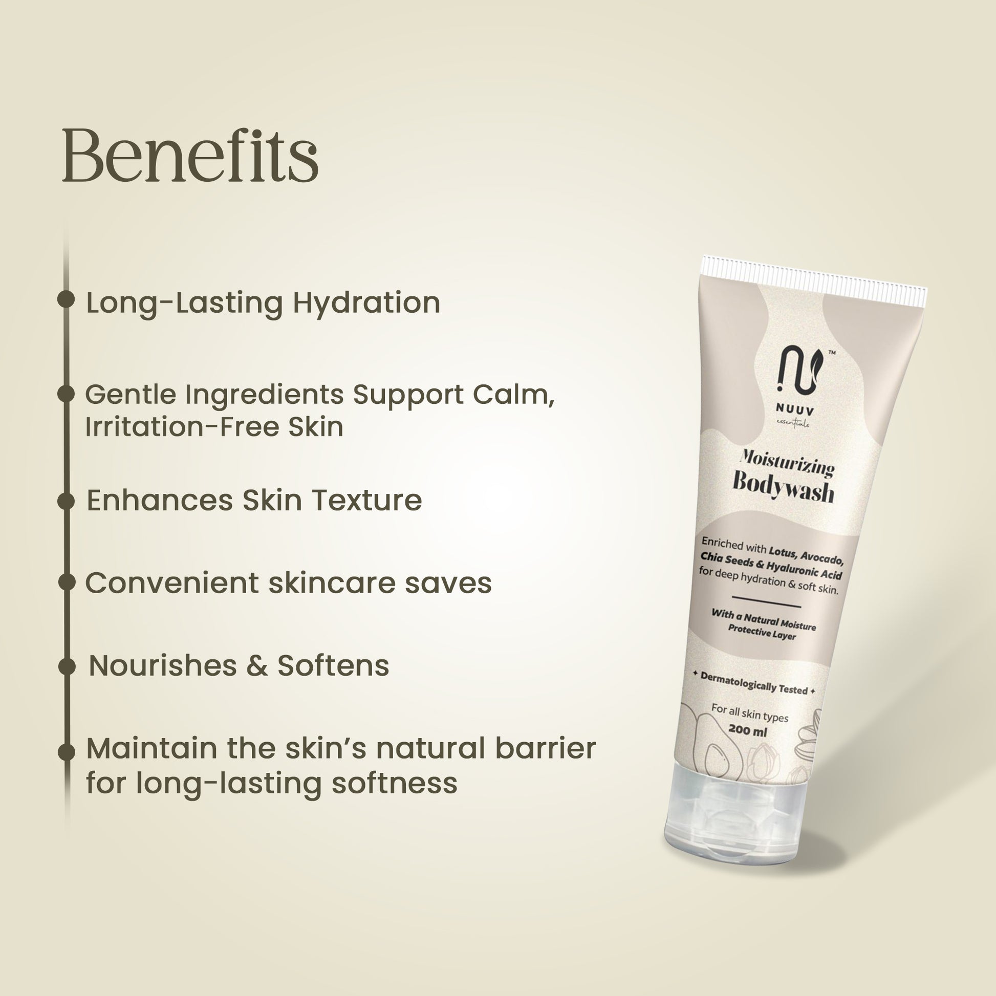 moisturizing body wash use benefits