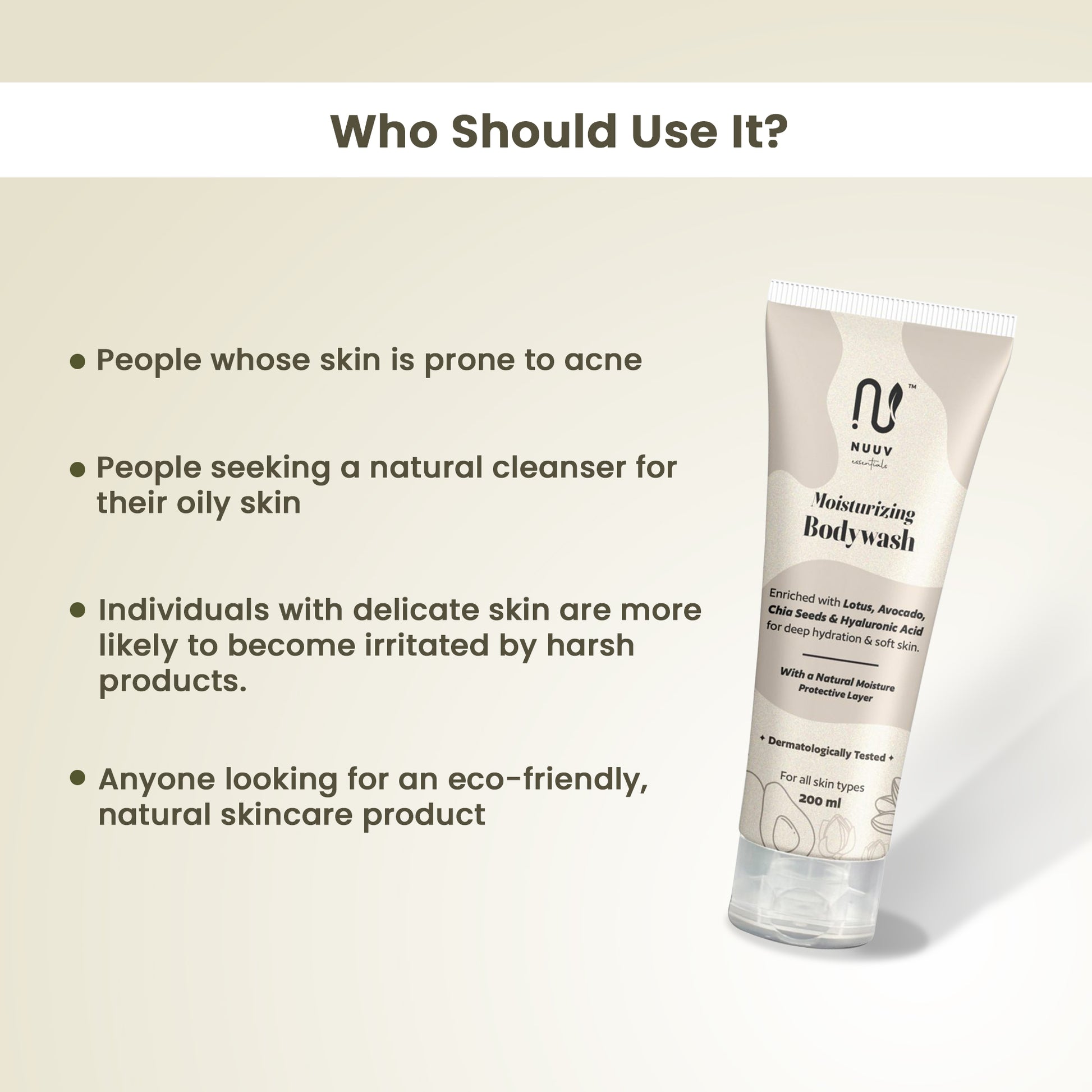 who should use moisturizing body wash
