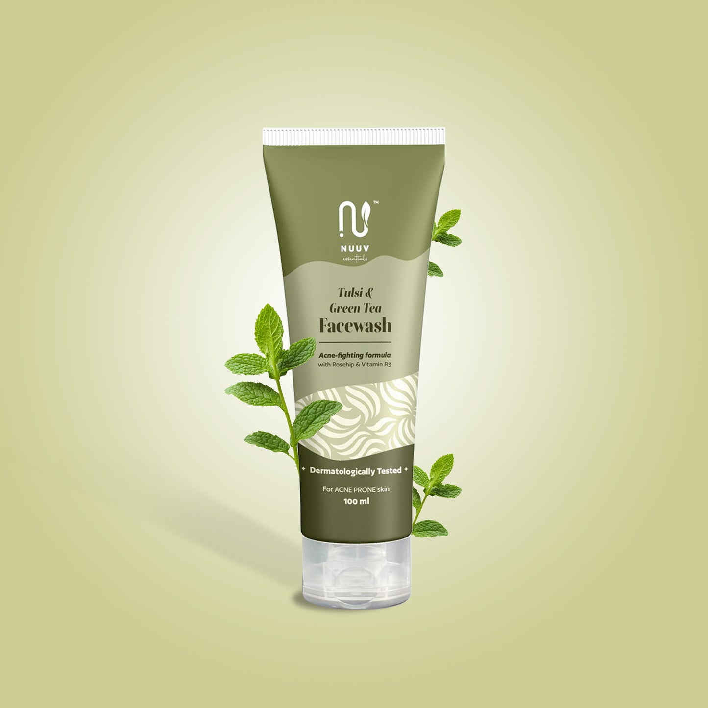 buy tulsi and green tea face wash