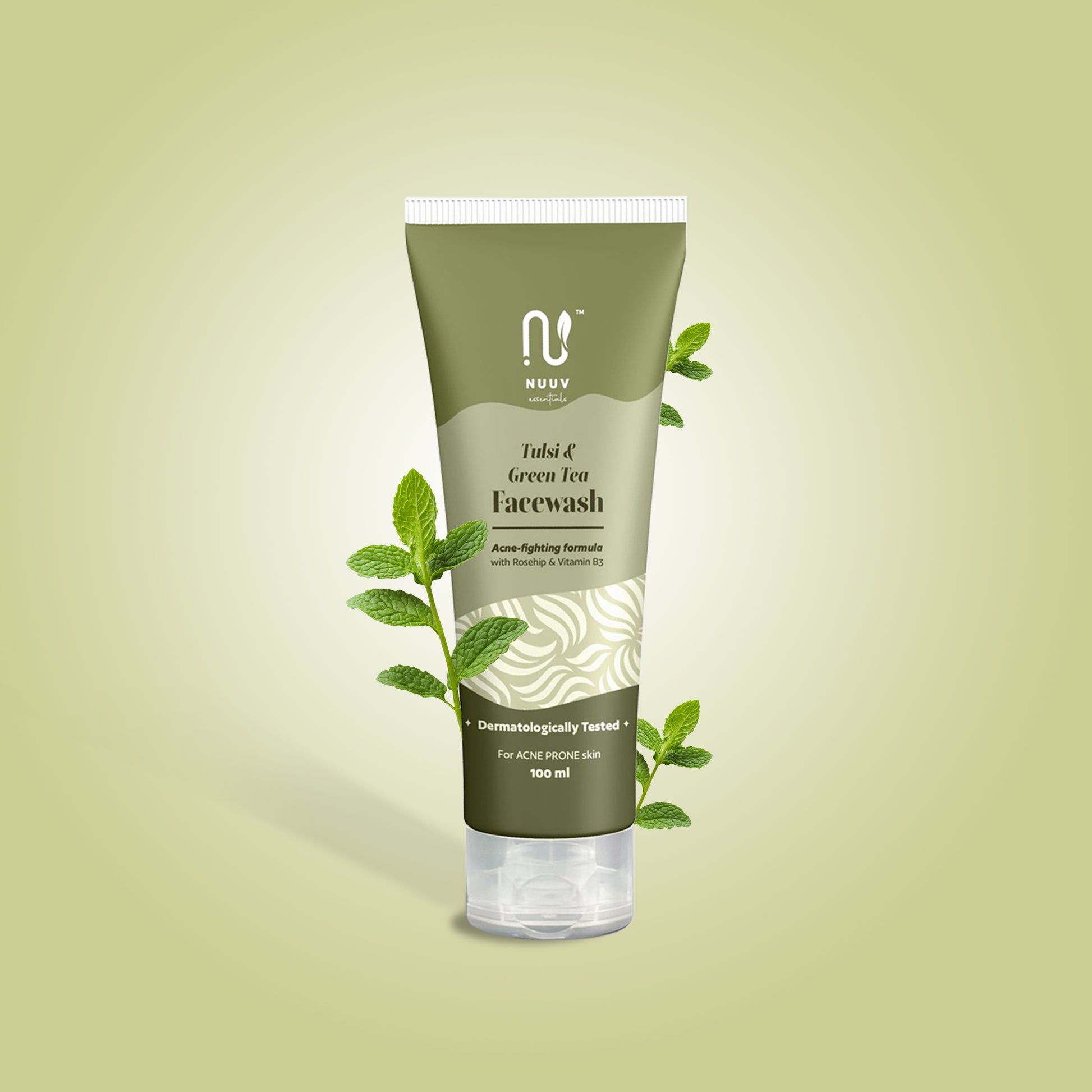 buy tulsi and green tea face wash