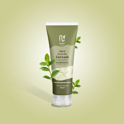 buy tulsi and green tea face wash