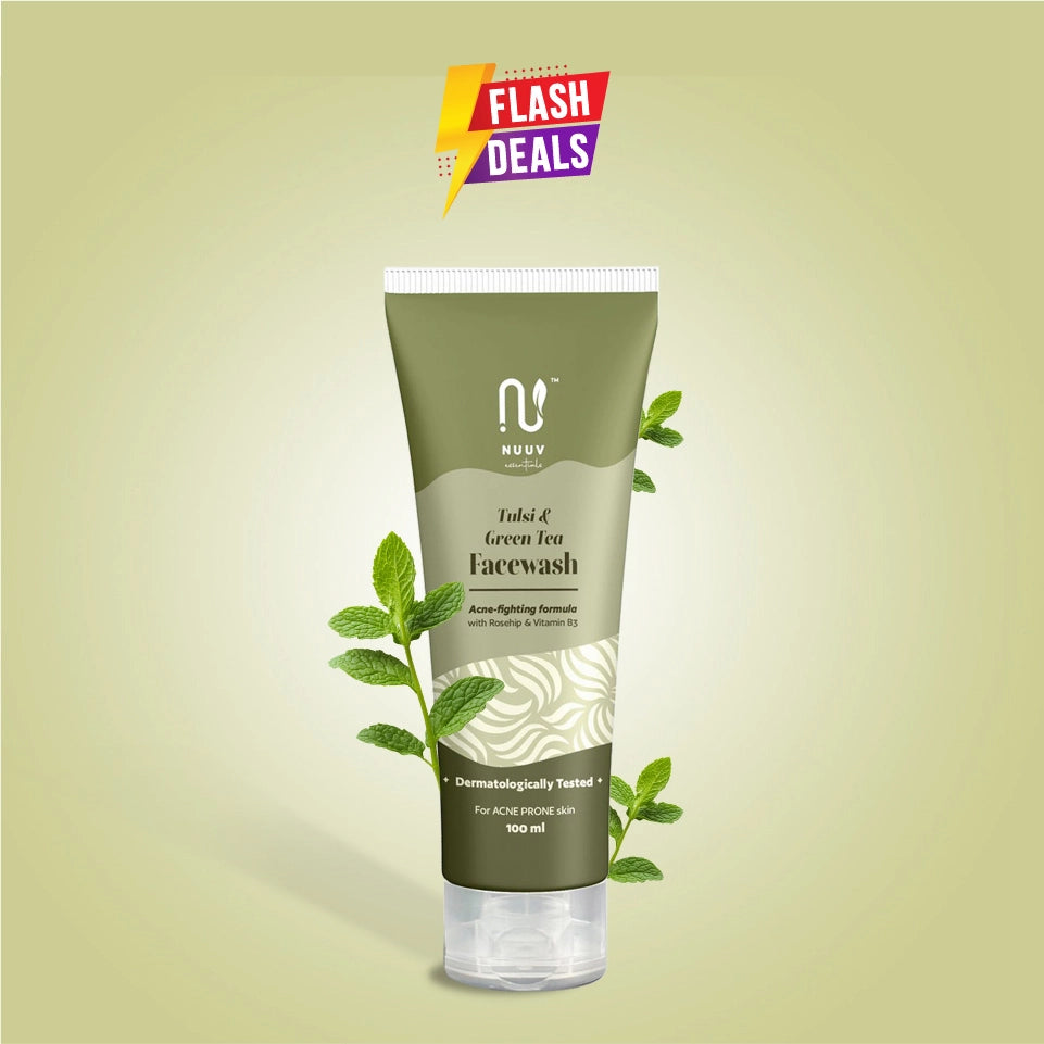 Tulsi & Green Tea Facewash