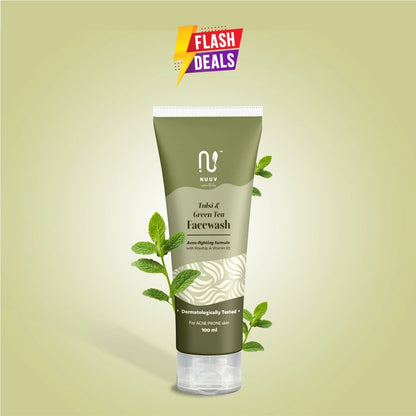 Tulsi & Green Tea Facewash
